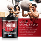 Cardio Cuts packaging : boîte élégante révélant les ingrédients.