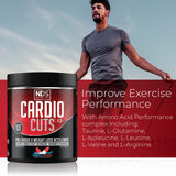 Cardio Cuts shaker plein : mélange prêt à boire après agitation.