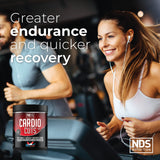 Cardio Cuts : versement facile de la bouteille avant l’effort.