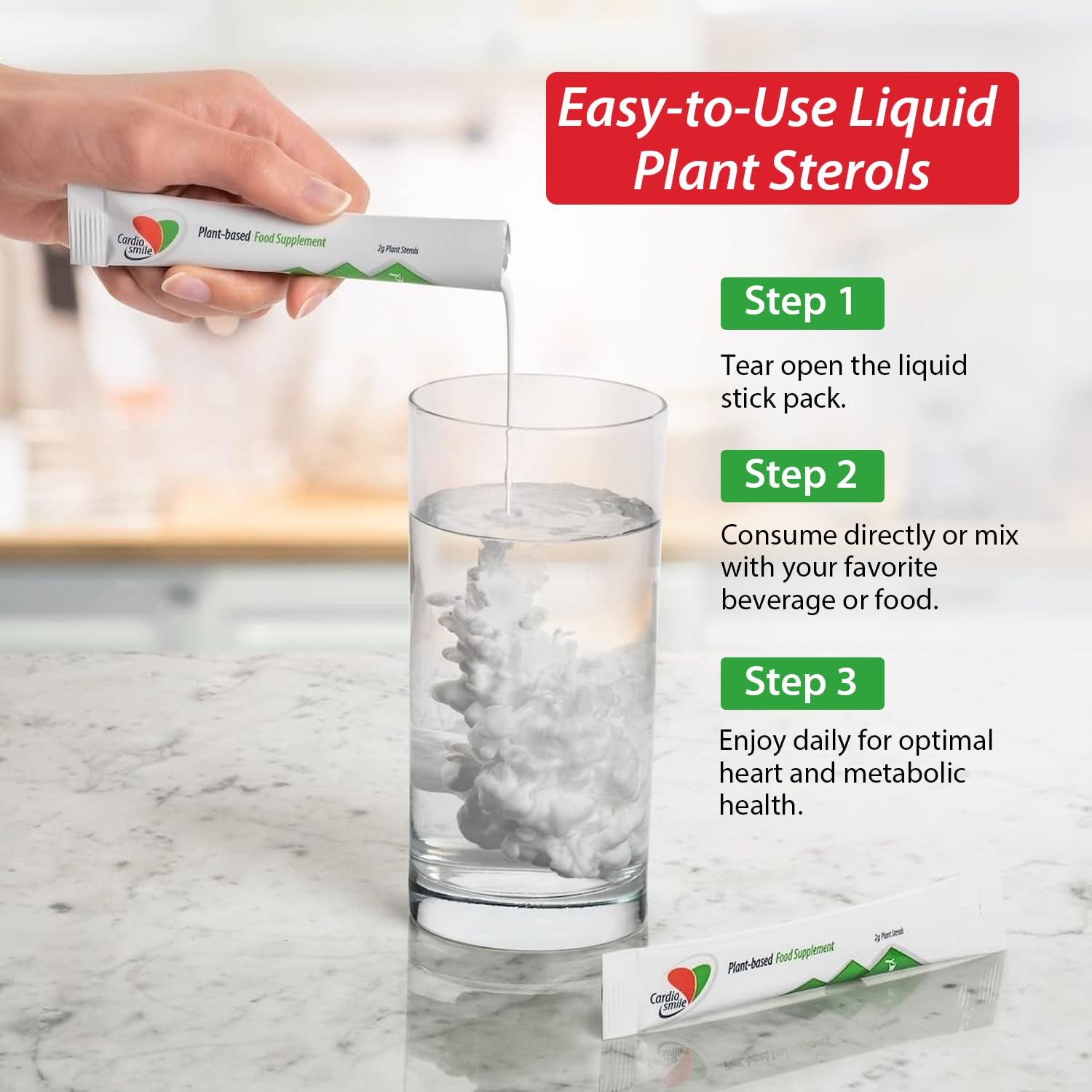 Cardiosmile stérols ingrédients origine pin, choix naturel pour votre routine.