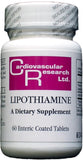 Cardiovascular Research Lipothiamine ALA – bouteille, soutien potentiel à l'énergie quotidienne.