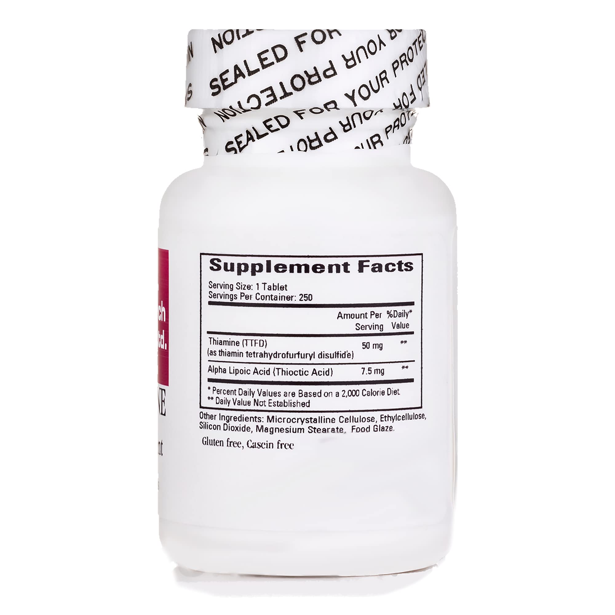 Lipothiamine Cardiovascular Research – tablettes entériques pour absorption douce.