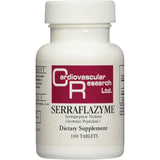 Boîte Serraflazyme de Cardiovascular Research avec comprimés enrobés entériques.
