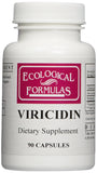 Viricidin Cardiovascular Research : bouteille montrant les comprimés dans le flacon.