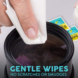 Care Check lingettes nettoyantes pour écran ordinateur portable et surfaces sensibles.