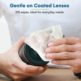 Care Touch lingettes pour appareils photo et lunettes, nettoyage sûr.