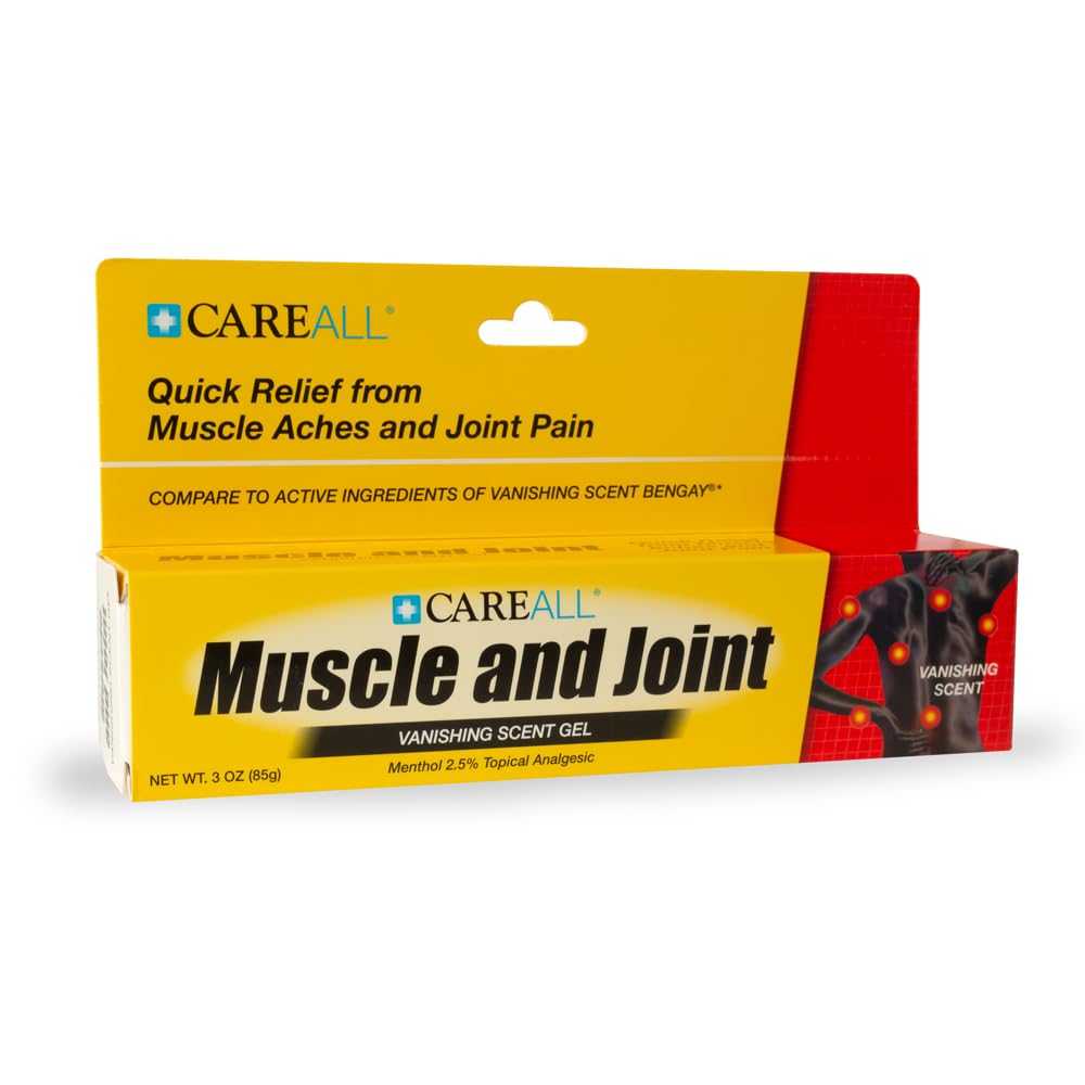 CareAll Gel sur les articulations, potentiel soulagement des tensions quotidiennes.