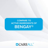 Texture non grasse CareAll en application directe sur la peau.