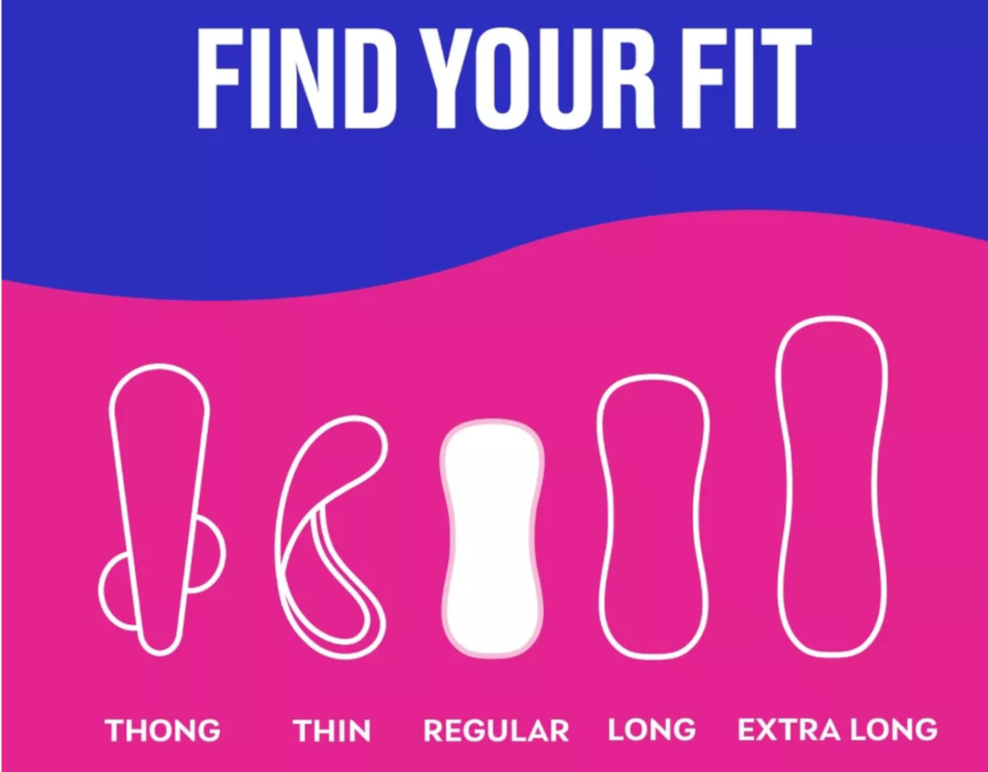 Carefree Acti-Fresh Body Shape pantiliners, technologie Acti-Fresh pour une sensation de fraîcheur durable.