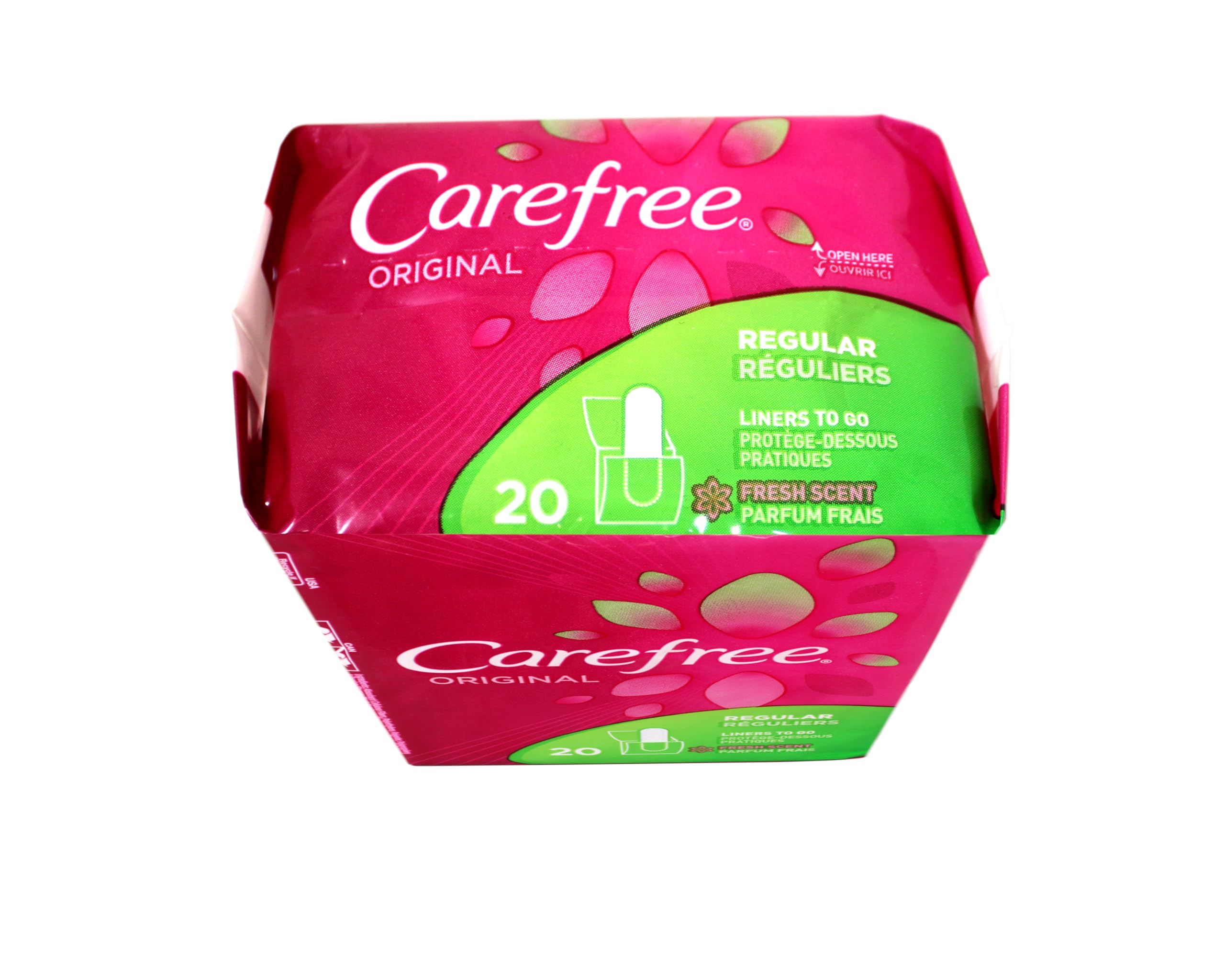 Carefree Original Pantiliners Confort respirant et support léger au quotidien.
