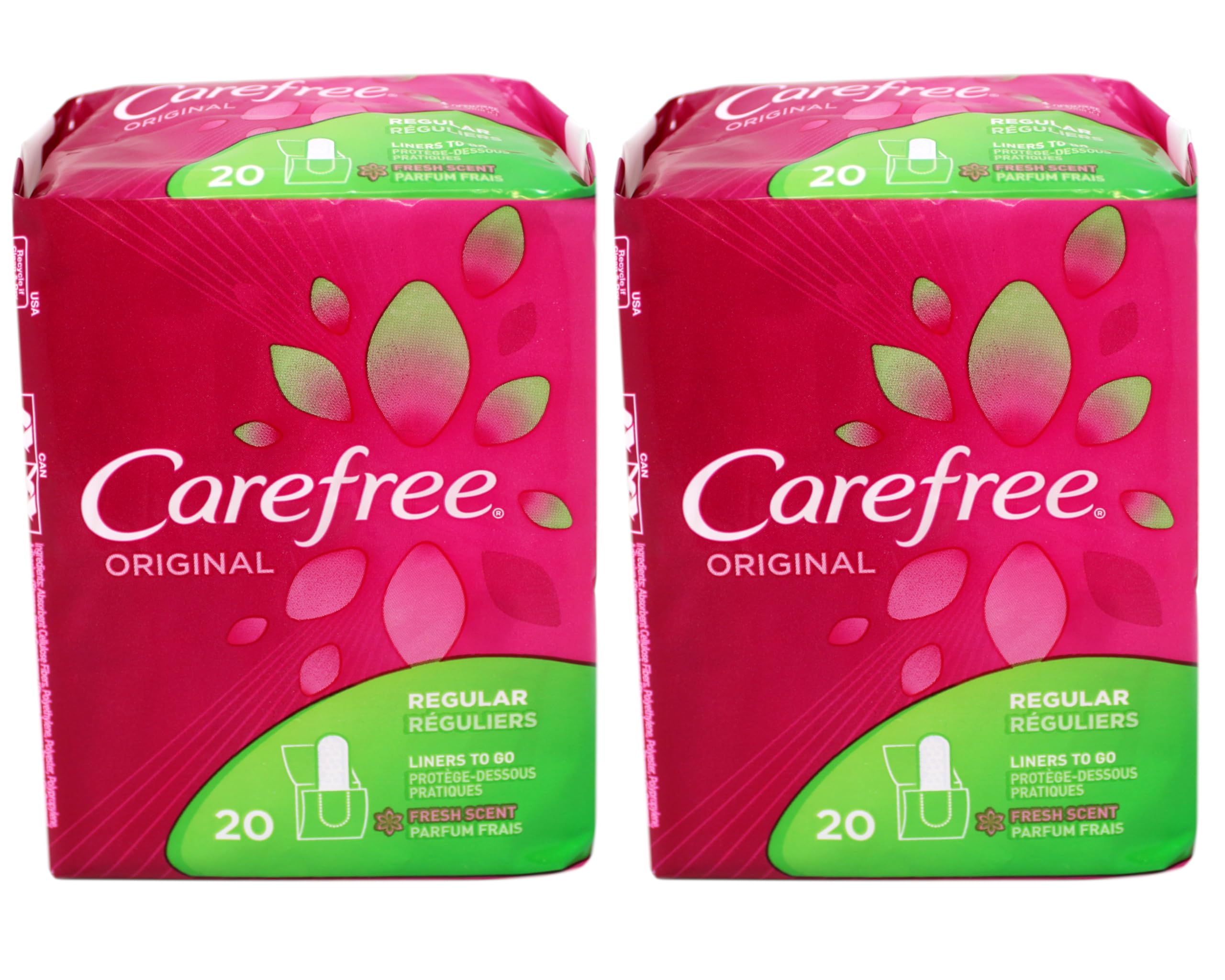 Carefree Original Pantiliners Utilisation en déplacement idéale pour sorties.