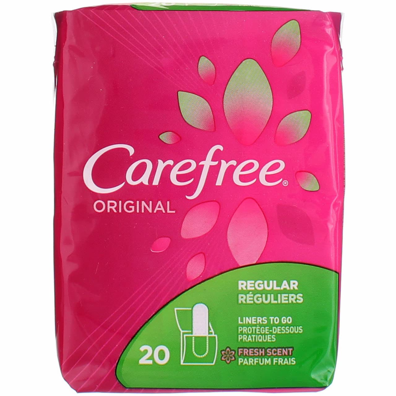 Carefree avec parfum léger, expérience légère et agréable.
