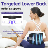 CAREKING Ceinture lombaire: support ajustable pour une posture stable.