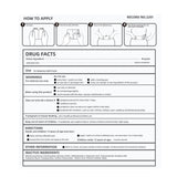 Patch CARELAND 4 % lidocaïne, format rectangle adapté aux zones ciblées.