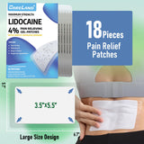 CARELAND Patch lidocaine 4% – guide d utilisation facile avant application.