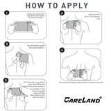 CARELAND Patch lidocaine 4% – utilisation unique et claire sur l emballage.