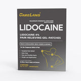Patch CARELAND lidocaine sur cou pour relief rapide des tensions