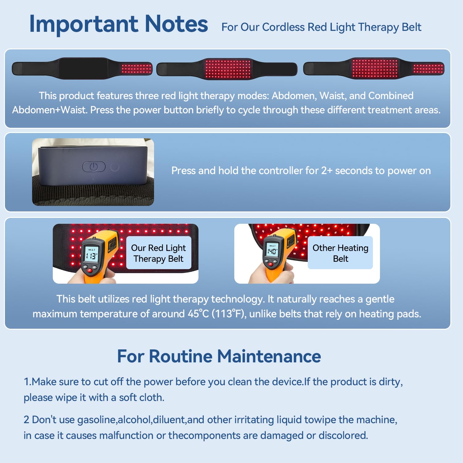 CAREMORR pack incluant ceinture, adaptateur et manuel pour démarrer