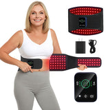 CAREMORR ceinture lumière rouge sans fil en mode ouverte pour usage nomade