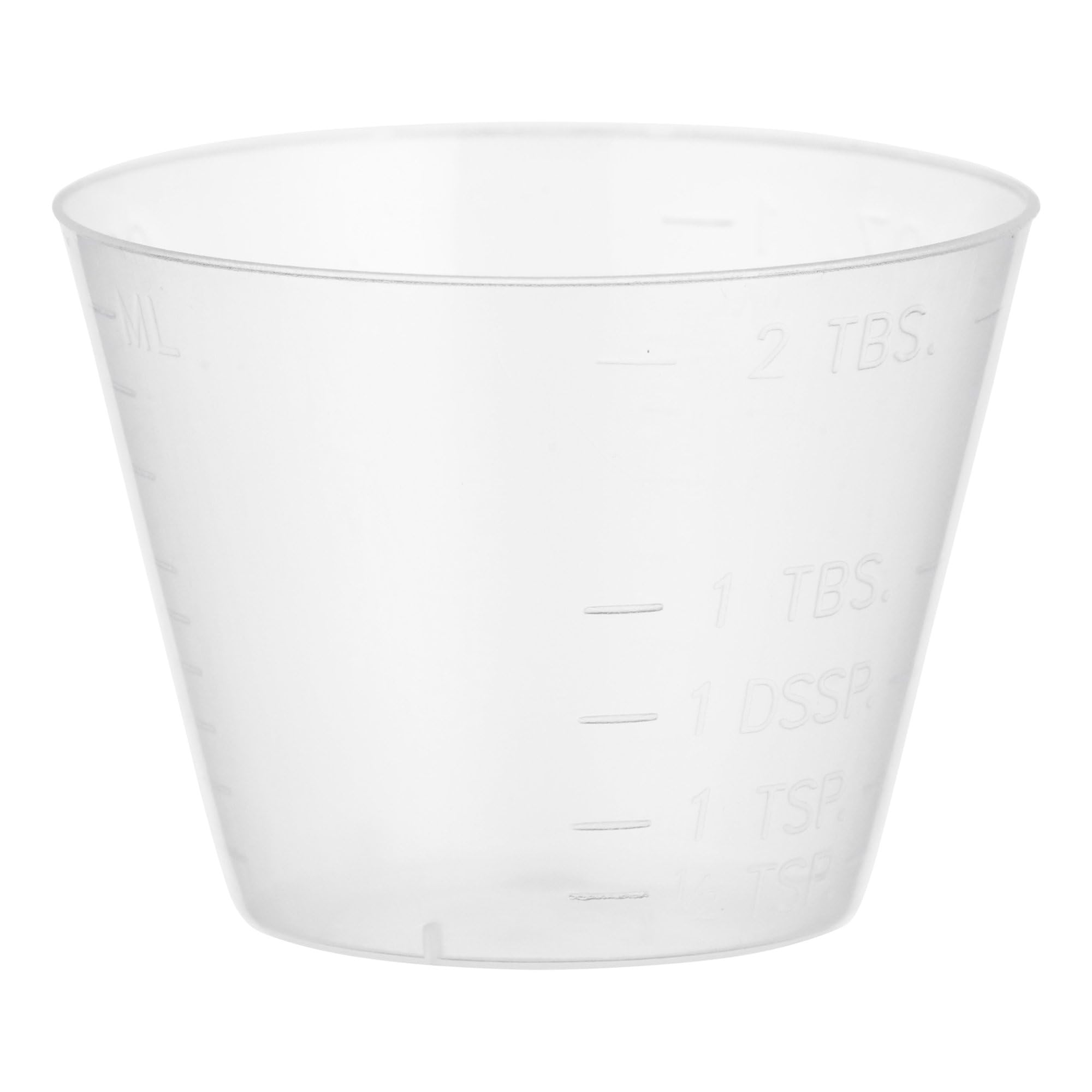 CareStock coupes-dose mesures 1oz, utile pour rinçages buccaux.