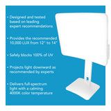 Carex Day-Light Elite: mode double pour ajuster l'intensité visuelle