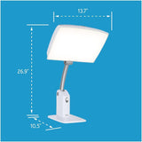 Carex Day-Light Sky design compact et discret pour maison ou bureau.