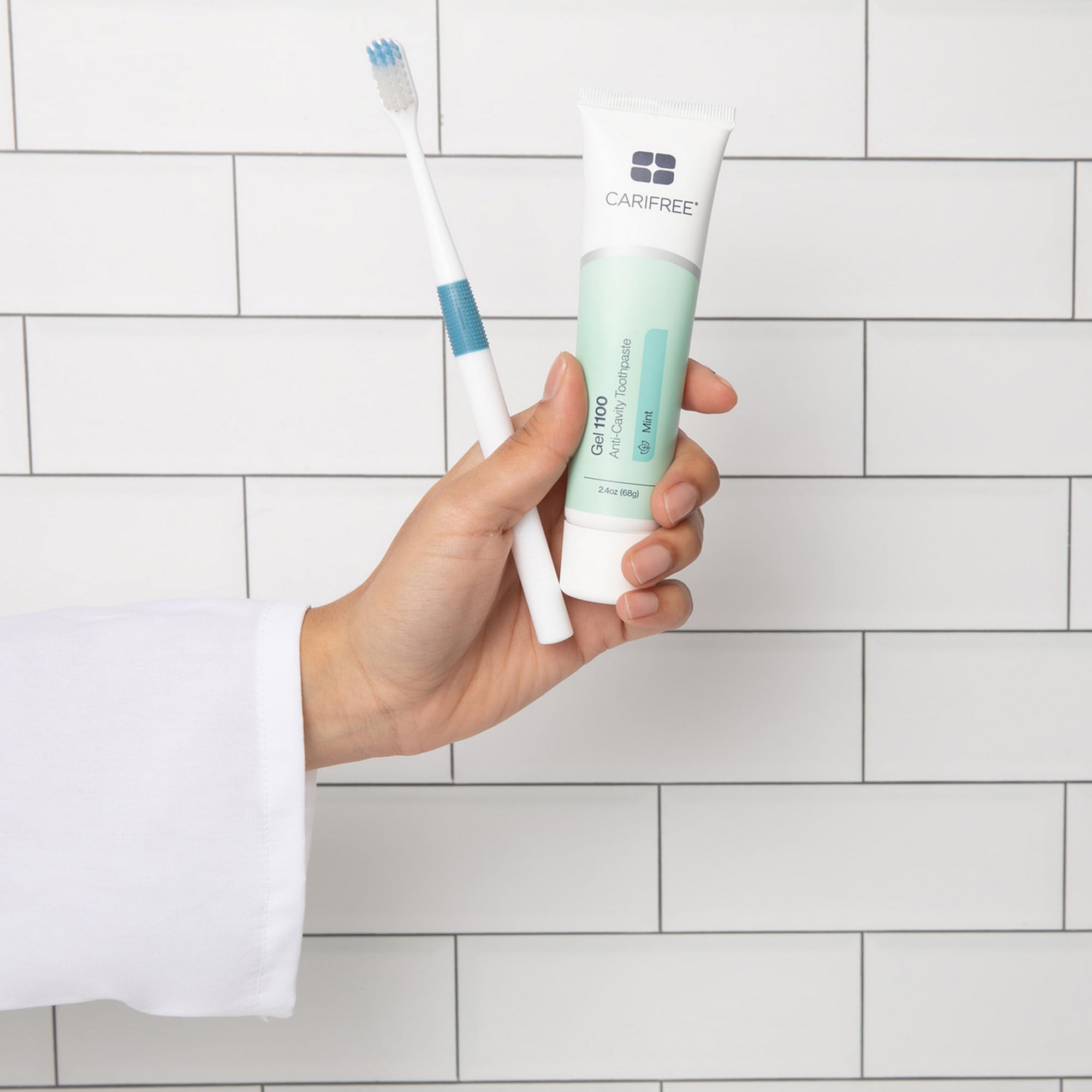 CariFree Gel 1100 fluorure 0,24 pour dents fortes et haleine fraîche