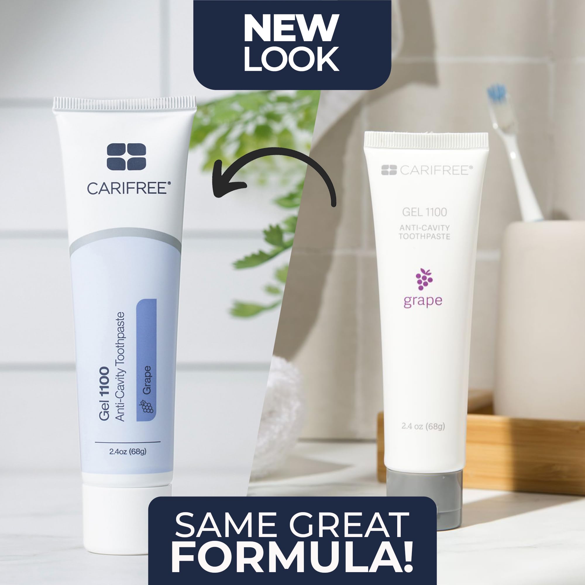 CariFree Gel 1100 – fluorure 1100 ppm pour renforcer l'émail