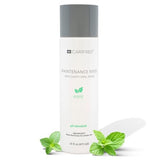 Zoom sur le bain-de-bouche menthe CariFree Maintenance Rinse pour une haleine durable.