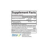 Carlson absorption calcium D3-K2 - capsules facilitant l'assimilation avec les repas.