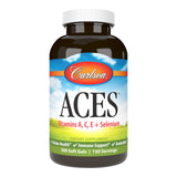Carlson ACES: flacon gélules molles pour le soutien immunitaire et les antioxydants.