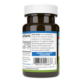 Carlson Acide folique 800 mcg, détail d'un comprimé pour le soutien prénatal potentiel.