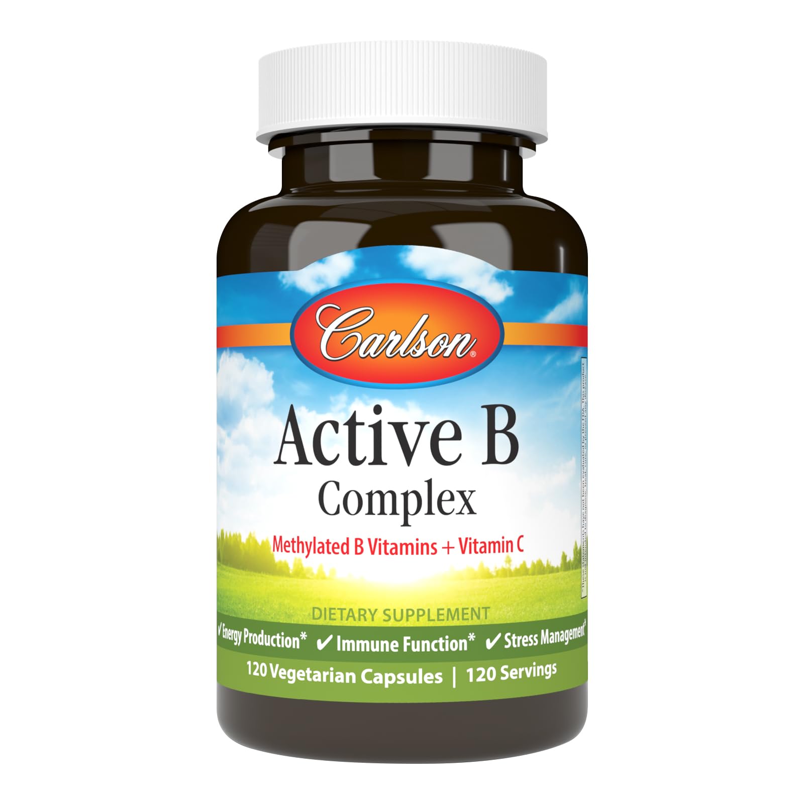 Carlson Active B Complex : capsules pour énergie quotidienne