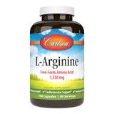 Carlson L-Arginine, capsules, soutien potentiel de la circulation et faciles à avaler.