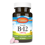 Prise matinale avec Carlson B12 gomme citron pour un coup de pouce potentiel.