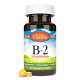 Carlson B-2 riboflavine: soutien potentiel pour la vision et la peau.