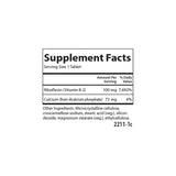 Tablettes en main: Carlson B-2 riboflavine facilite votre routine énergie.