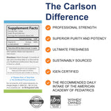 Carlson Bebe D3 flacon: format pratique et non aromatisé.