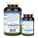 Carlson Cal-600, dosage indique sur l etiquette du flacon