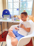 Carlson Calcium Enfant, tablette vanille, dose pratique pour la croissance.