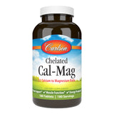 Carlson Cal-Mag: bouteille montrant le soutien des os.