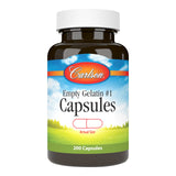 Carlson capsules vides en gelatine dans une bouteille, stockage facile.