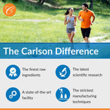 Carlson CoQ10, santé du cœur, potentiel soutien cardiovasculaire.