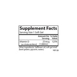 Carlson D3 certifié par laboratoire FDA, qualité vérifiée.