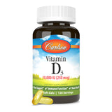 Carlson D3 dosage quotidien: dose élevée par gélule.