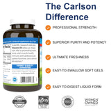 Carlson D3 gélules molles — capsules faciles à prendre pour l'apport quotidien