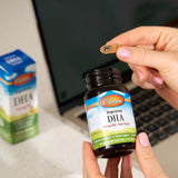 Carlson DHA vegetal - dose quotidienne, integration simple a votre routine