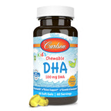 Carlson DHA Enfants gomme orange, saveur naturelle attrayante