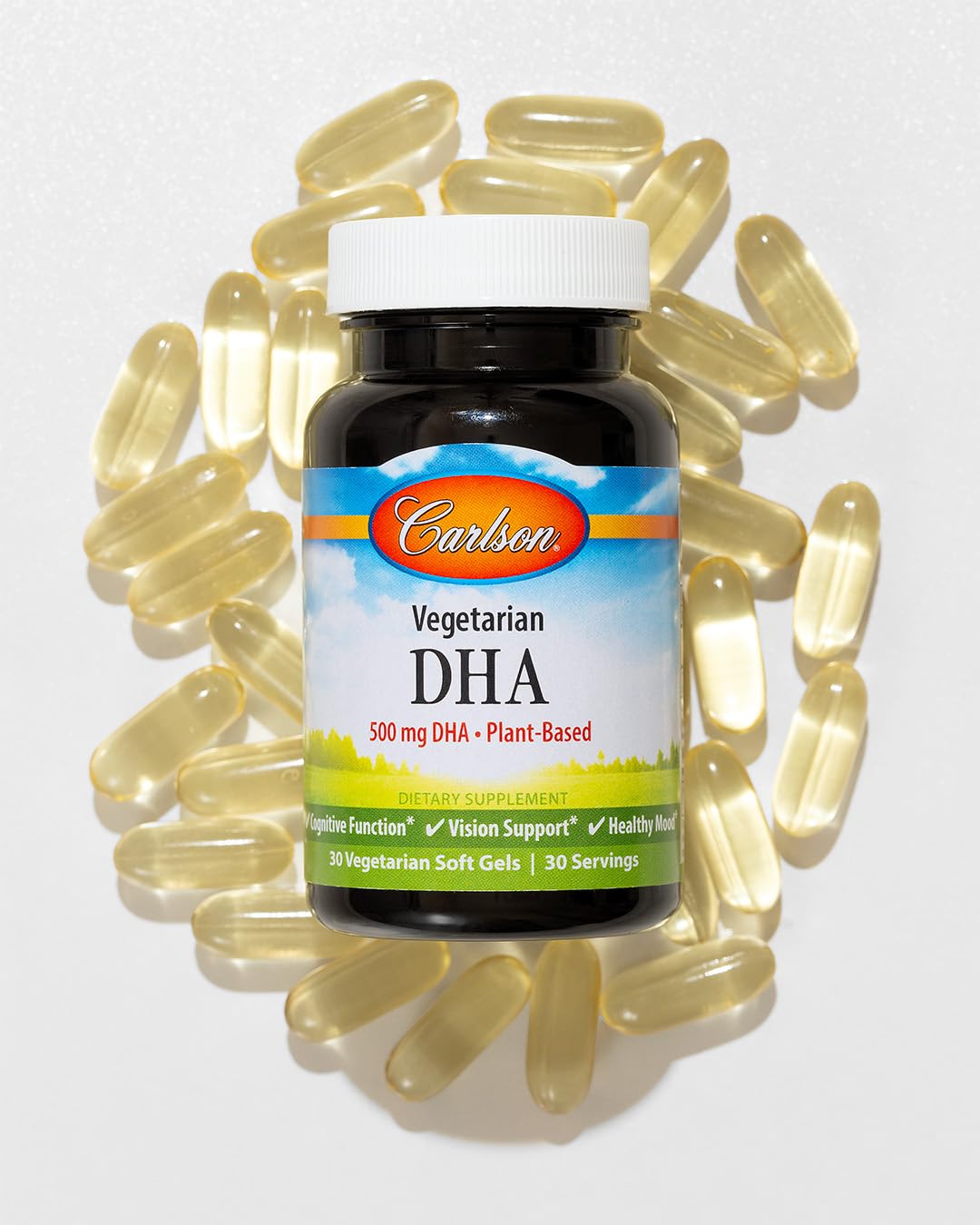 Carlson DHA vegetal - packaging recyclable, choix durable et responsable