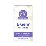 Carlson E-Gem Gouttes: sans colorants ni parfums artificiels.